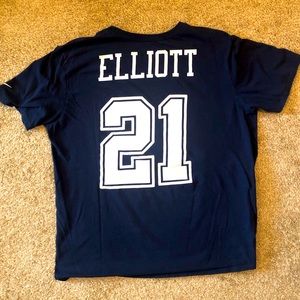 Dallas Cowboys Zeke Elliott Nike Jersey T-Shirt XL